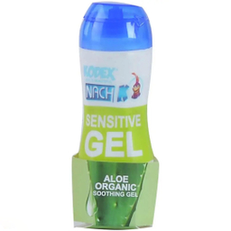 ژل روان کننده کدکس مدل Sensitive با رایحه آلوئه ورا حجم 90 میلی‌ لیتر