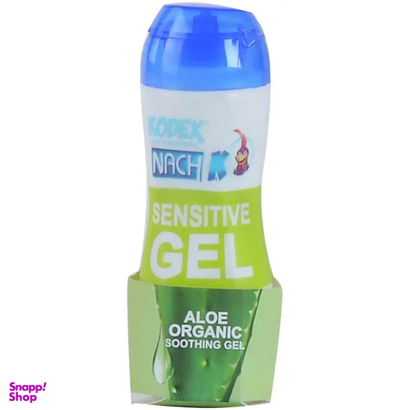 ژل روان کننده کدکس مدل Sensitive با رایحه آلوئه ورا حجم 90 میلی‌ لیتر