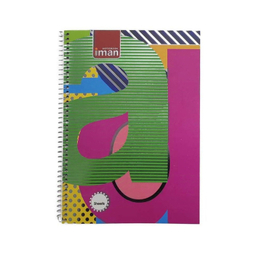 دفتر زبان 80 برگ ایمان کد 8511