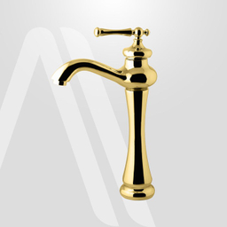 شیر روشویی پایه بلند اندیکا مدل علاءالدین