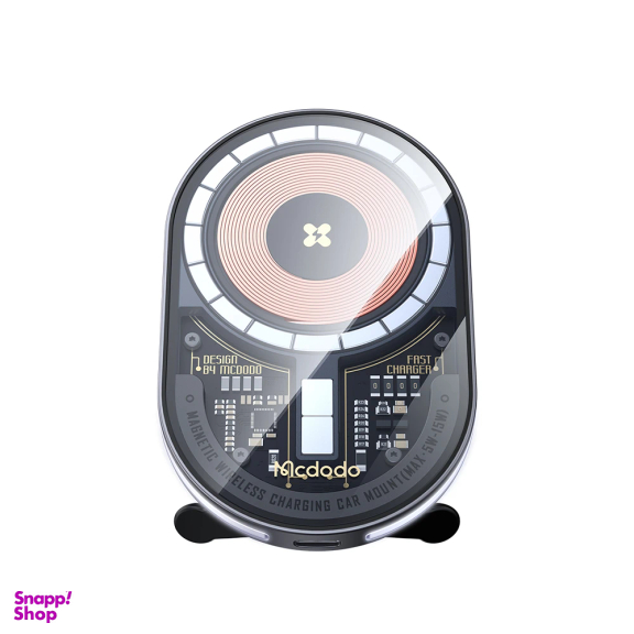 پایه نگهدارنده و شارژر بی سیم گوشی موبایل مک دودو مدل CH-2340
