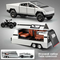 ماشین بازی مدل Tesla Pickup Trailer
