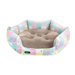 جای خواب سگ و گربه نیناپت مدل شش ضلعی گربه