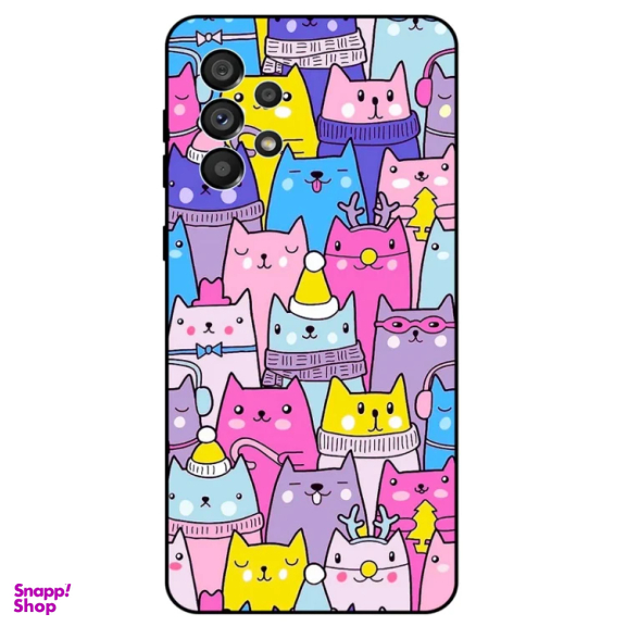 کاور گوشی موبایل مگافون طرح گربه مدل 8065 مناسب سامسونگ Galaxy A33 5G