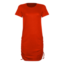 پیراهن زنانه ناتوسا مدل NT825-13 رنگ آجری