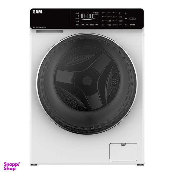 ماشین لباسشویی سام مدل DD-P1483/W ظرفیت 9 کیلوگرم