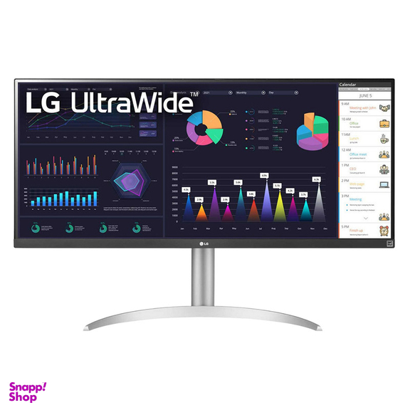 مانیتور مخصوص بازی ال جی مدل 34WQ650-W سایز 34 اینچ