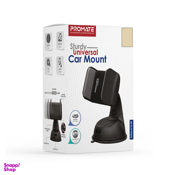 نگهدارنده گوشی موبایل پرومیت مدل MOUNT-2.BLACK