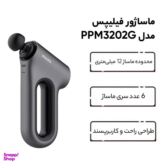 ماساژور برقی فیلیپس مدل PPM3202G
