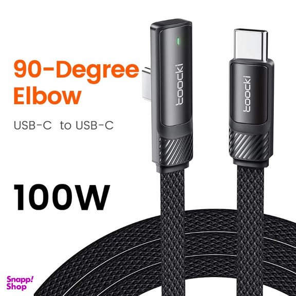 کابل دیتا Type-C توکی مدل 100W TQ-X33C2 طول 1 متر