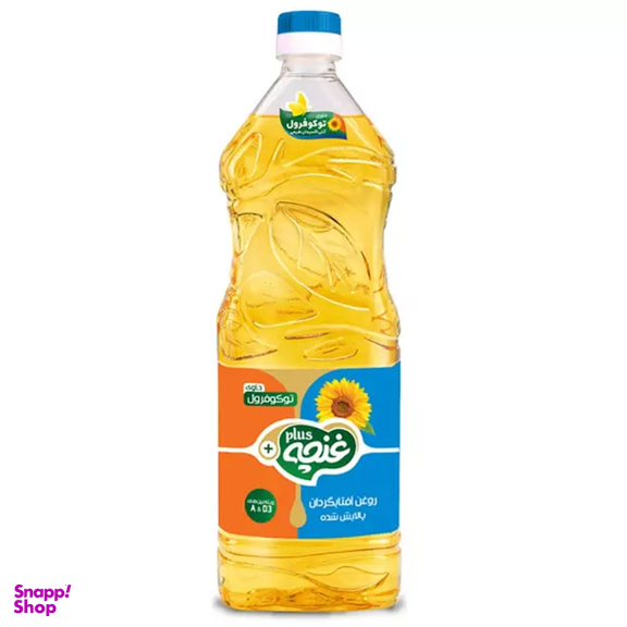 روغن مایع آفتابگردان غنچه پلاس مدل آنتی اکسیدان طبیعی توکوفرول وزن 1350 گرم