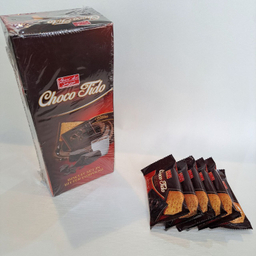 بیسکویت شوکو تیدو شیرین شیرین عسل وزن 18 گرم بسته ۲۴ عددی