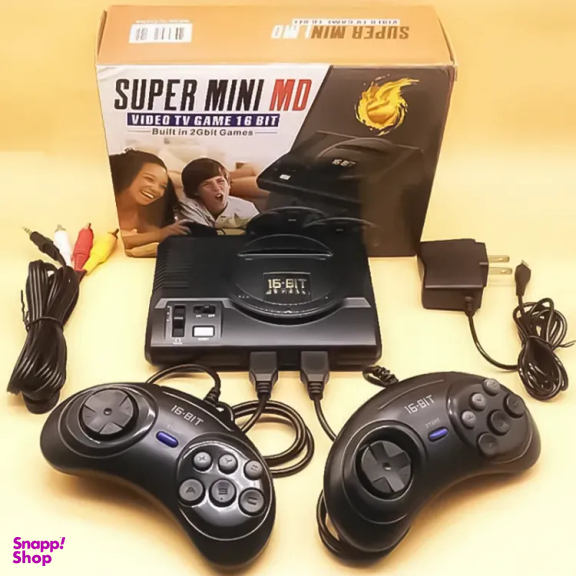 کنسول بازی طرح سگا مدل Super Mini MD 16-BIT