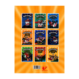 کتاب کاپیتان زیرشلواری و نبرد سخت و بزرگ با پسر بیونیک و آب دماغی اثر دیو پیلکی انتشارات محراب دانش