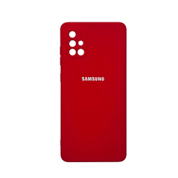 کاور مدل سیلیکونی مناسب برای گوشی موبایل سامسونگ Galaxy A71 غیر اصل
