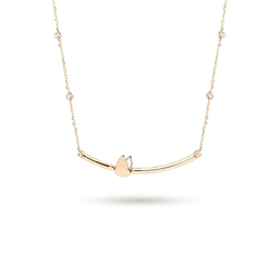 گردنبند طلا 18 عیار زنانه میلی گالری طرح پرنده کد MT1102