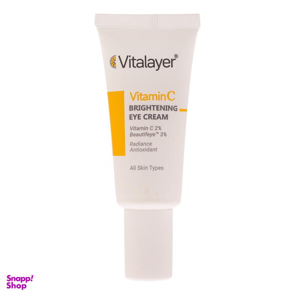 کرم دور چشم ویتالیر مدل Vitamin C حجم 20 میلی لیتر