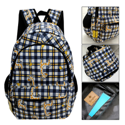 کیف مدرسه رسپینا مدل زرافه giraffe به همراه جا مدادی