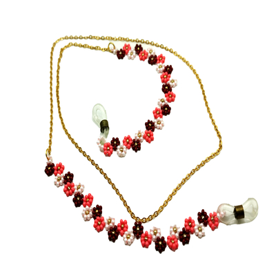 بند عینک زنانه مدل زنجیری کد 456123