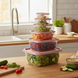 ظروف نگهدارنده 12 پارچه نورینو مدل آیرینا