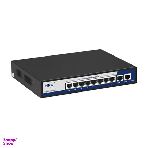 سوئیچ 8 پورت PoE گیگ مدل HR901-AFG-82N