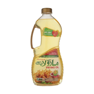 روغن ذرت مایع مازولایت وزن 1350 گرم