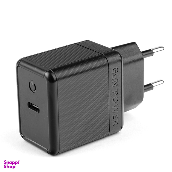شارژر دیواری 35 وات هیسکا مدل H-119GAN به همراه کابل تبدیل USB-C