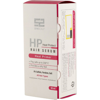 سرم محافظ حرارتی مو ساین اسکالپ مدل hp حجم 90 میلی لیتر