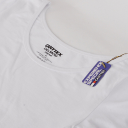 کراپ‌ تیشرت آستین بلند زنانه کانتکس مدل 249014501 رنگ سفید