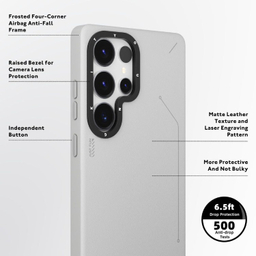 کاور گوشی موبایل یانگ کیت مدل Matte Leather Case مناسب برای سامسونگ Galaxy S25 Ultra