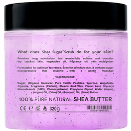 اسکراب لایه بردار پوست ترتیو مدل لوندر شی باتر وزن 320 گرم