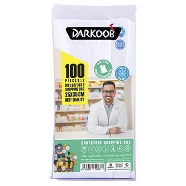 کیسه فریزر دارکوب طرح دارو بسته 100 عددی