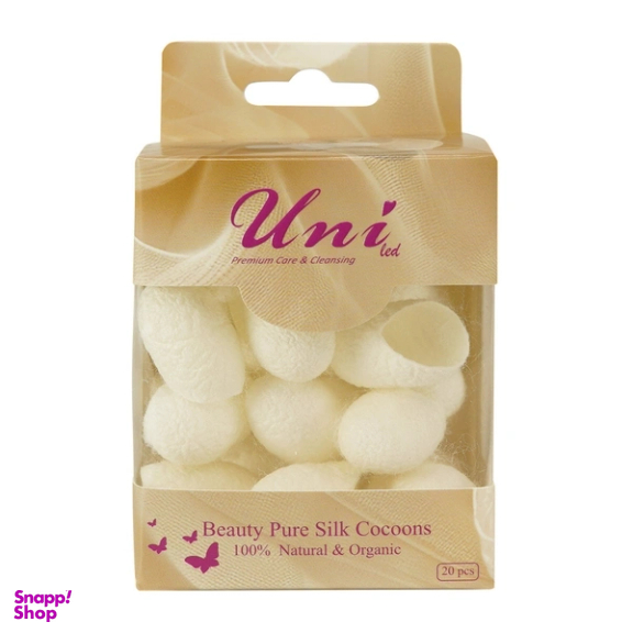پیله ابریشم یونی لد مدل 100% ارگانیک بسته 20 عددی