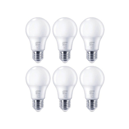 لامپ LED حبابی 20 وات بورسر مدل A80 پایه E27 بسته 6 عددی