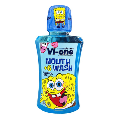 دهان شویه کودک وی وان مدل باب اسفنجی حجم 330 میلی لیتر