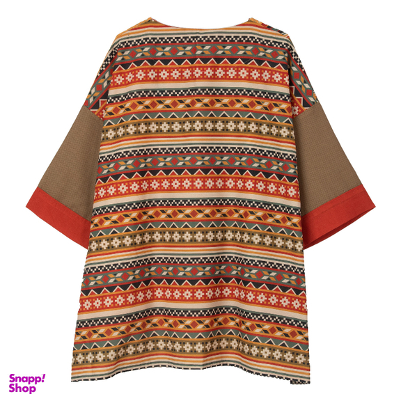 پانچو زنانه طرح سرخپوستی