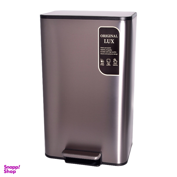 سطل زباله پدالی اورجینال مدل MAT کد 5018 گنجایش 18 لیتر