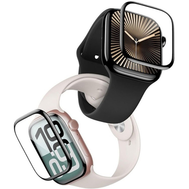 گلس ضد خش ساعت هوشمند گرین لاین مدل 3D Apple Watch Series 10 46mm