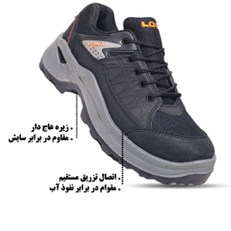 کفش مردانه کوهنوردی طرح لوا کد LK1002 رنگ مشکی