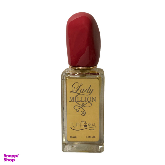 ادوپرفیوم زنانه ایفوریا مدل 1 میلیون لیدی حجم 30 میلی لیتر