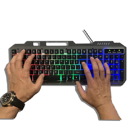 ماوس و کیبورد باسیم مخصوص بازی ایکس پی-پروداکت مدل 10400K