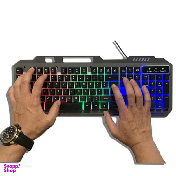 ماوس و کیبورد باسیم مخصوص بازی ایکس پی-پروداکت مدل 10400K