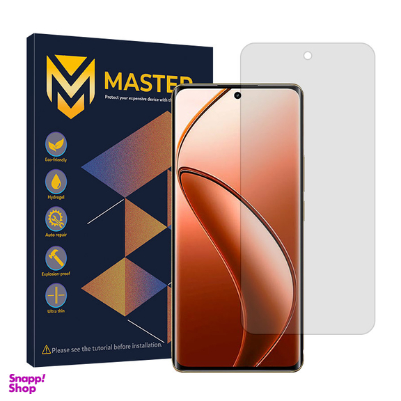 محافظ صفحه نمایش شفاف مستر مدل Resistant مناسب گوشی موبایل ریلمی 12 Pro Plus