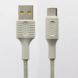 کابل تبدیل USB به Type-C شی کاریزما مدل صبا طول 1.2 متر