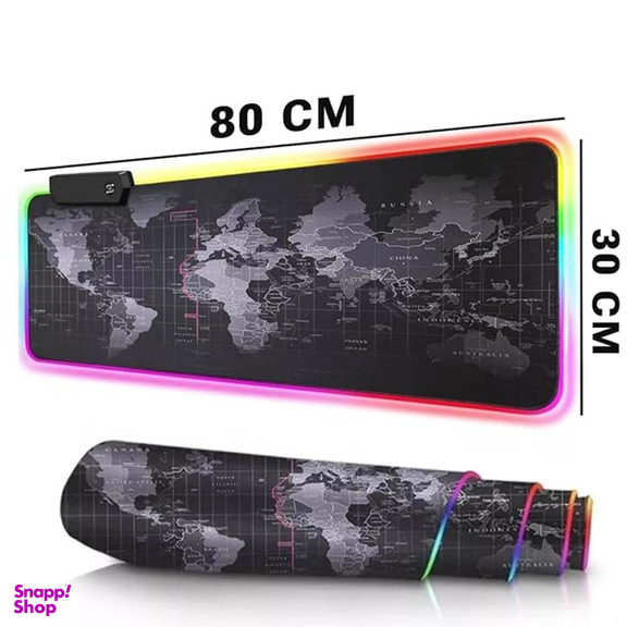 ماوس پد مخصوص بازی مدل RGB 30x80