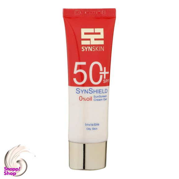 ژل ضد آفتاب بی رنگ ساین اسکین با SPF50 مناسب پوست چرب حجم 50 میلی‌ لیتر