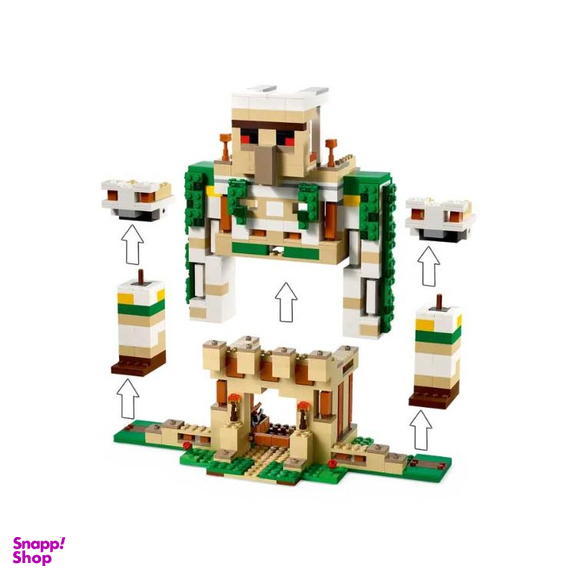 لگو ماینکرافت مدل The Iron Golem Fortress کد 31250