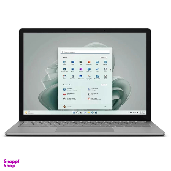 لپ تاپ مایکروسافت مدل Surface 5 پردازنده Core i7 1255U رم 16GB حافظه 512GB SSD گرافیک Iris X