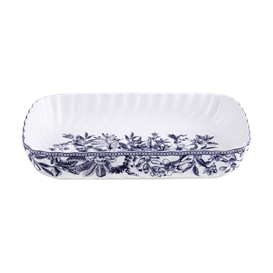 مرغ خوری مستطیل گلدکیش طرح لوتوس مدل GK701135-1