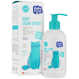 پن کرمی کودک بیبی فرست مدل سولفات فری حجم 250 میلی لیتر